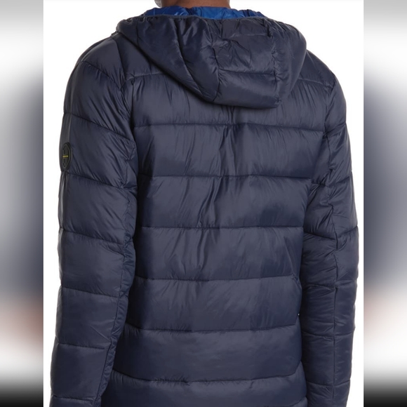 Hawke & Co Chevron Heat Insulated, Wind Water Resistant Hooded Jacket Large Nwt❤ - Picture 5 of 17